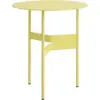 Image de Table d'appoint ronde en acier jaune 45x51cm Shim - Hay