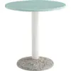 Image de Table ronde en céramique vert menthe 70x73cm - Hay