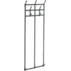 Image de Porte-manteaux murale en acier anthracite 33,5x5x100cm Tape - Hay