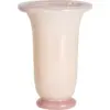 Image de Vase en verre rose poudré 14x21cm Empire - Hay