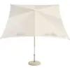 Image de Parasol carré blanc et gris clair 240x240x248cm Terrazza - HAY
