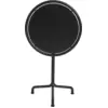 Image de Table de jardin ronde en aluminium laqué gris anthracite 55x74cm Deville - HAY