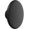 Image de Patère ronde en bois noir 17 cm The Dots - Muuto