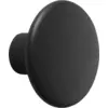 Image de Patère ronde en bois noir 9 cm The Dots - Muuto
