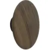 Image de Patère ronde en noyer naturel 17 cm The Dots - Muuto