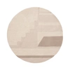 Image de Broste Copenhagen Tapis Line laine - Ø140CM