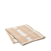 Image de Broste Copenhagen Nappe Earl 160x300cm - jour de pluie / bronzage indien