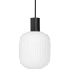Image de Broste Copenhagen Suspension Lolly noire - Ø27XH42cm