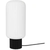 Image de Broste Copenhagen Lampe de table Lolly noire - Ø16XH39cm