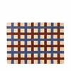 Image de Broste Copenhagen Tapis Edith bleu/beige - 200x300cm