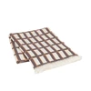 Image de Broste Copenhagen Plaid Isa marron - 130x180cm