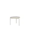 Image de Broste Copenhagen Table Elaine blanche Ø49.5cm - Table Elaine blanche Ø49.5cm