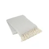 Image de Broste Copenhagen Jeanne jeté blanc - 50030246