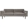 Image de Canapé 2 places en polyester gris clair 88x200 cm Wind - Broste Copenhagen
