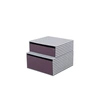 Image de Broste Copenhagen Boîtes de rangement Cecelia mûre vin - 70080496