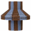 Image de Broste Copenhagen Abat-jour Diana bleu Ø28cm - 70195001