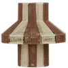 Image de Broste Copenhagen Abat-jour Diana marron Ø28cm - 70195005
