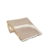 Image de Broste Copenhagen Marée plaid caramel - 50030258