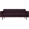 Image de Canapé 2 places en polyester dark grape 88x200 cm Wind - Broste Copenhagen