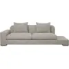 Image de Canapé 2 places angle gauche en polyester beige melange Bay - Broste Copenhagen
