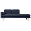 Image de Broste Copenhagen Wind chaise longue tweed marine - 31001161