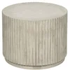Image de Broste Copenhagen Rillo podium Ø56x42cm beige antique - 14469068