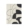 Image de Broste Copenhagen Plaid Maren noir/beige - 71010006