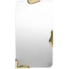 Image de Miroir en verre et aluminium doré 61x112cm Roberta - Broste Copenhagen