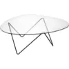 Image de Table basse noire en verre Pedrera - Gubi