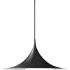 Image de Suspension en métal noir 47 cm Semi - Gubi