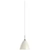 Image de Suspension blanche base argenté en laiton 16 cm BL9 - Gubi