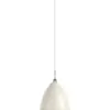 Image de Suspension blanche base argenté en laiton 21 cm BL9 - Gubi