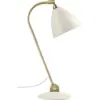 Image de Lampe de table en laiton crème base dorée 48 cm BL2 - Gubi