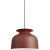 Image de Suspension rouge en aluminium 40 cm Ronde - Gubi
