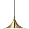 Image de Suspension dorée 47 cm Semi - Gubi