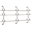 Image de 3 étagères en noyer 215 cm Démon Shelf - Gubi