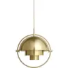 Image de Suspension en laiton Multi Lite - Gubi