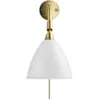 Image de Applique avec prise en laiton et métal blanc Bestlite BL7 - Gubi