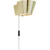 Image de Lampe murale dorée en laiton Modèle 9464 - Gubi