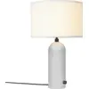 Image de Lampe de table blanche en marbre 49 cm Gravity - Gubi