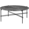 Image de Table basse ronde en marbre gris 80cm TS - Gubi