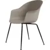 Image de Chaise beige piètement noir mat Bat - Gubi