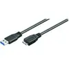Image de Microconnect USB 3.0 câble - Noir