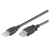 Image de Microconnect Câble USB2.0 M/F - 0.5m - Noir
