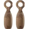 Image de 2 Moulins sel et poivre en bois Scandi - Bloomingville