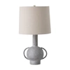 Image de Bloomingville Lampe de table terre cuite - gris