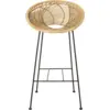 Image de Tabouret de bar en rotin Yvonne - Bloomingville