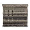 Image de Bloomingville Tapis Joob laine - noir