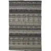 Image de Tapis à motifs en laine noire 180x120 cm Joob - Bloomingville