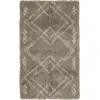Image de Tapis rectangulaire en coton marron 150x90 cm Edea - Bloomingville